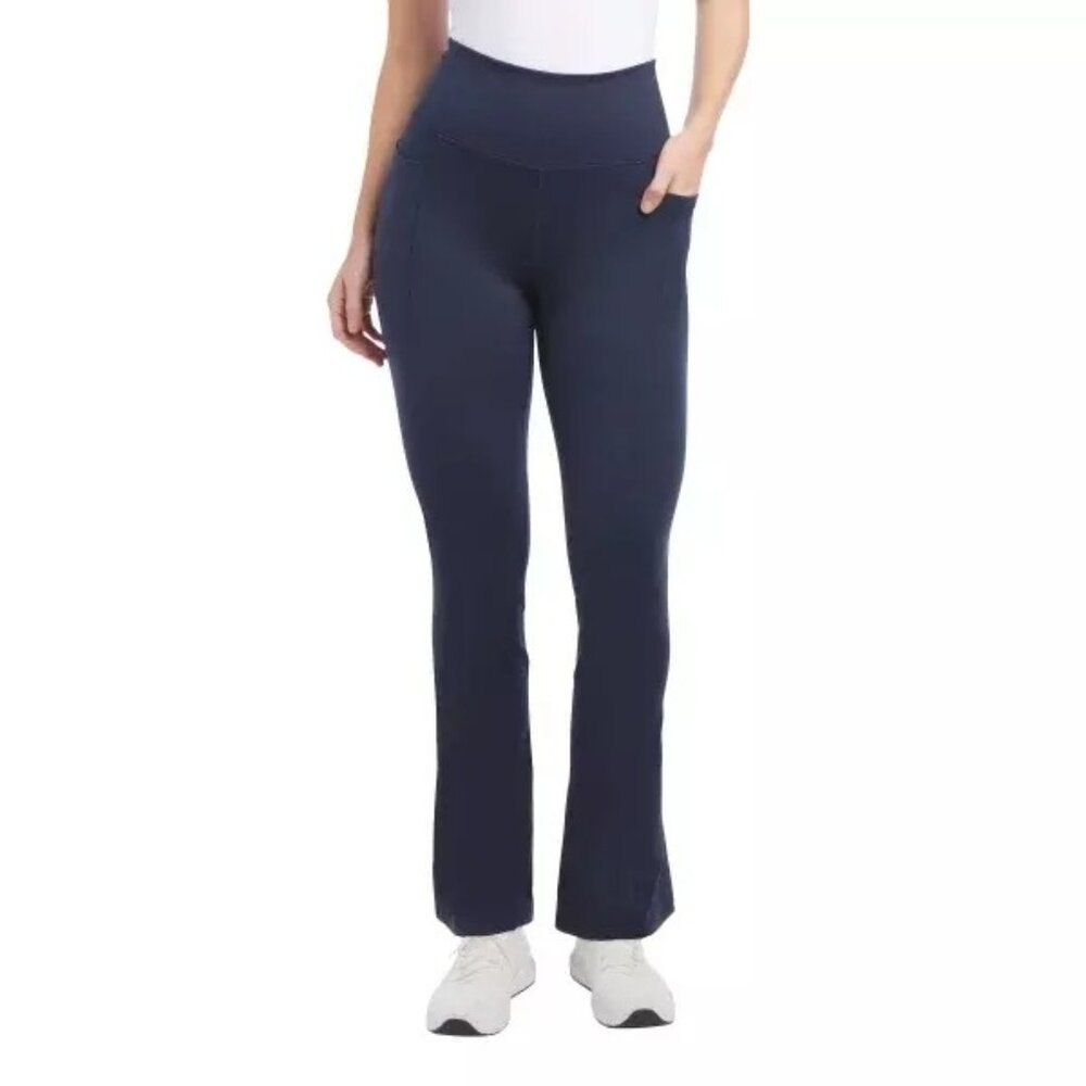 Jockey Women XL High Rise Activewear Leggings Non-slip Flare Athletic Yoga Pants